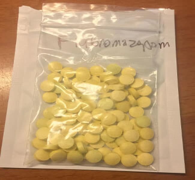 Flubromazepam product at Adderall Blog Pharmacy