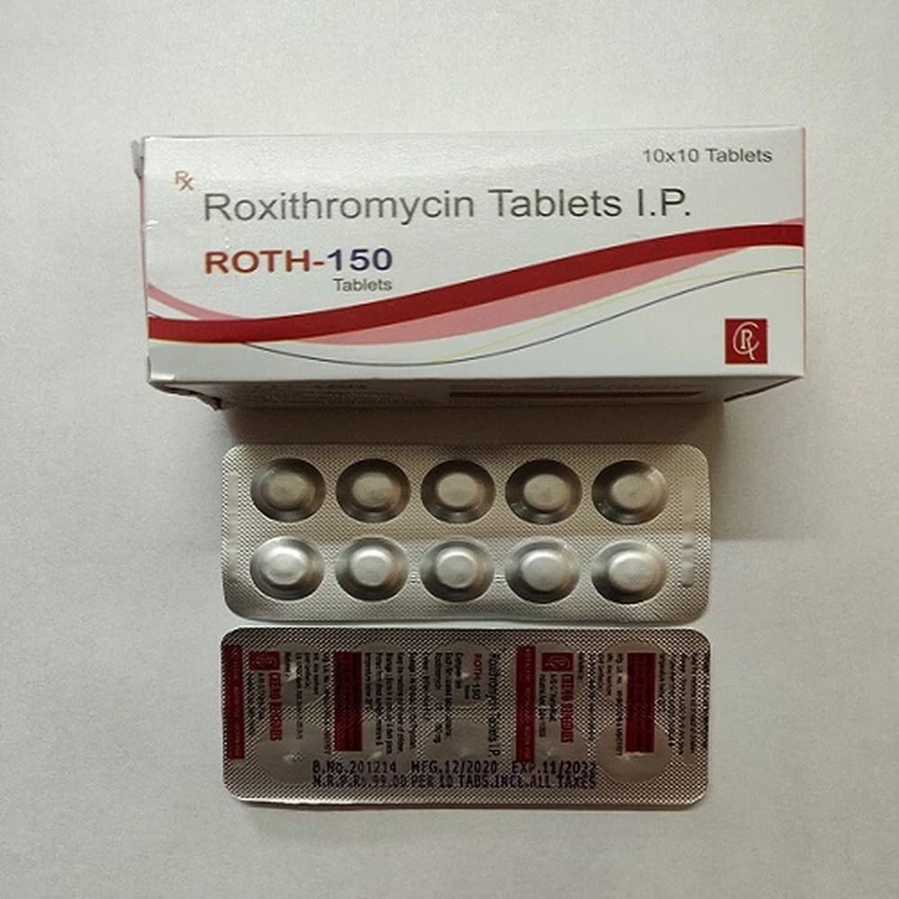 Roxithromycin 150mg product at Adderall Blog Pharmacy
