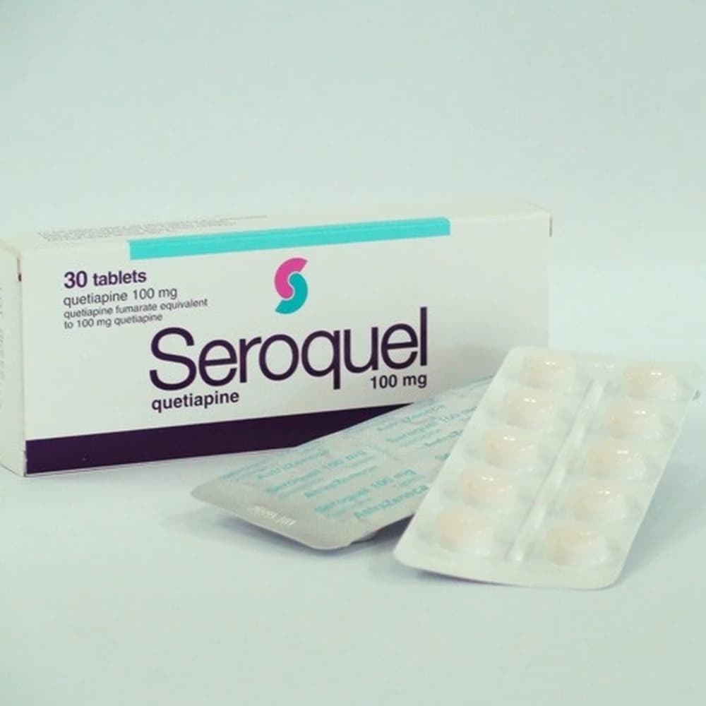 Seroquel 100mg product at Adderall Blog Pharmacy
