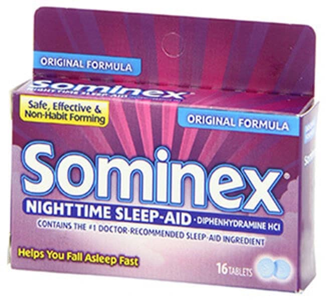 Sominex product at Adderall Blog Pharmacy
