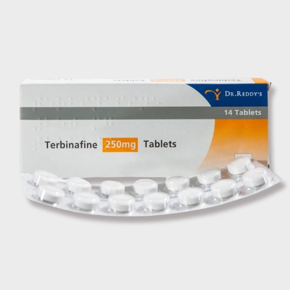 Terbinafine 250mg product at Adderall Blog Pharmacy