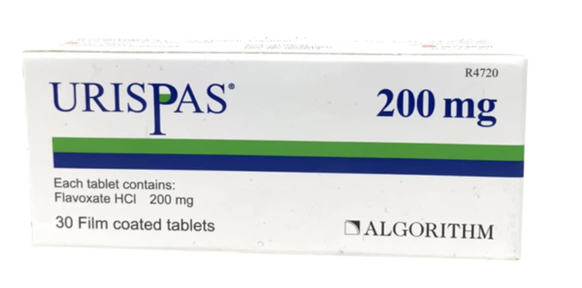Urispas 200mg product at Adderall Blog Pharmacy