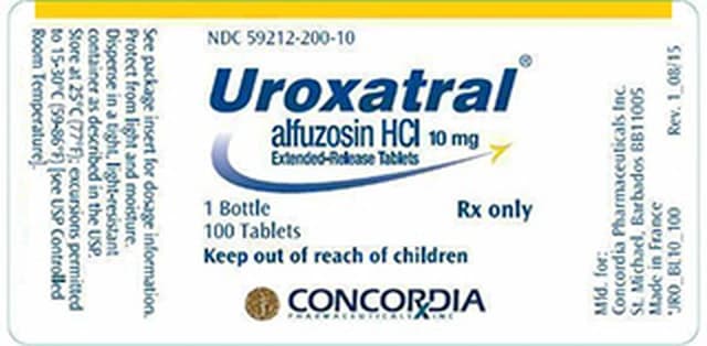Uroxatral 10mg product at Adderall Blog Pharmacy
