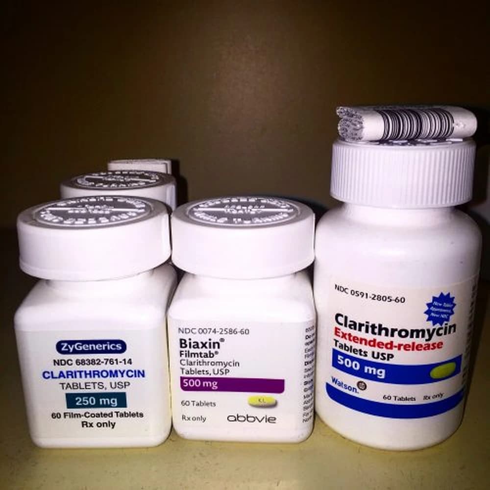 Biaxin 500mg product at Adderall Blog Pharmacy