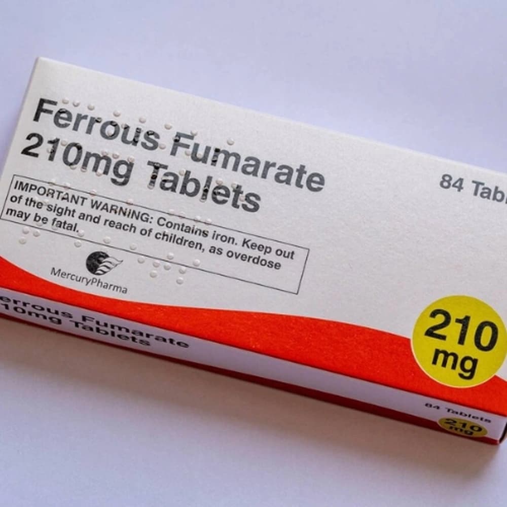 Ferrous fumarate 210mg product at Adderall Blog Pharmacy