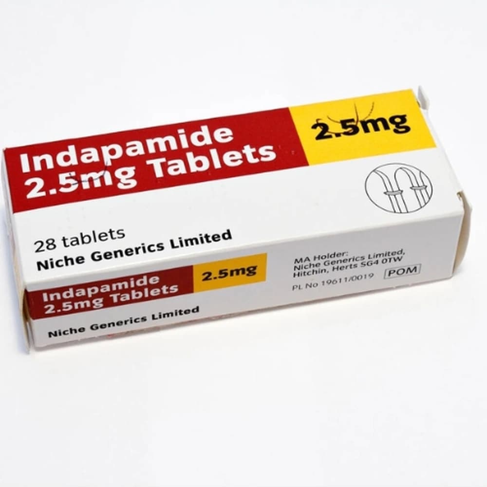 Indapamide 2.5mg product at Adderall Blog Pharmacy