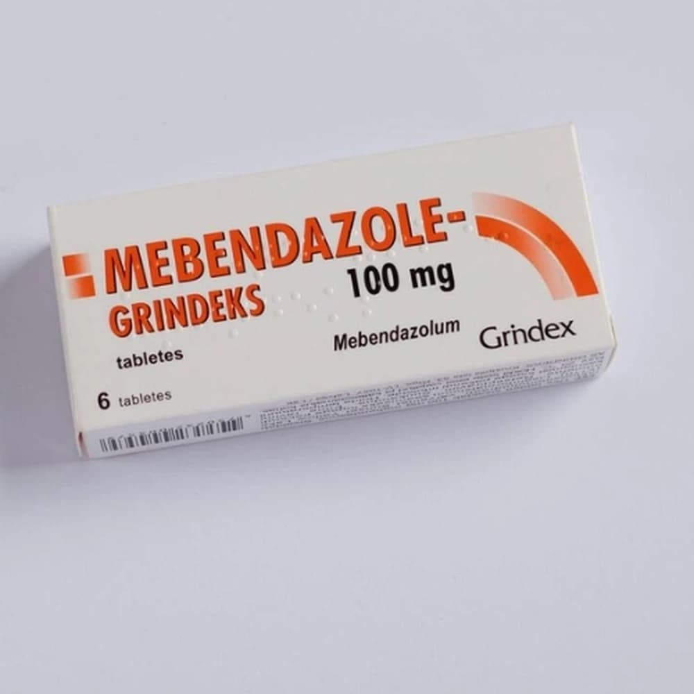 Mebendazole 100mg product at Adderall Blog Pharmacy
